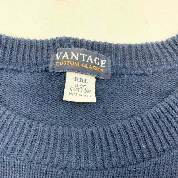 Vantage Anheuser Busch Logo Interwoven Sweater - Picture 3 of 9